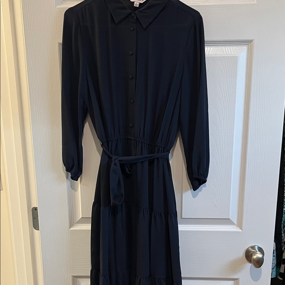 Nanette Lepore Midnight Blue Midi Dress